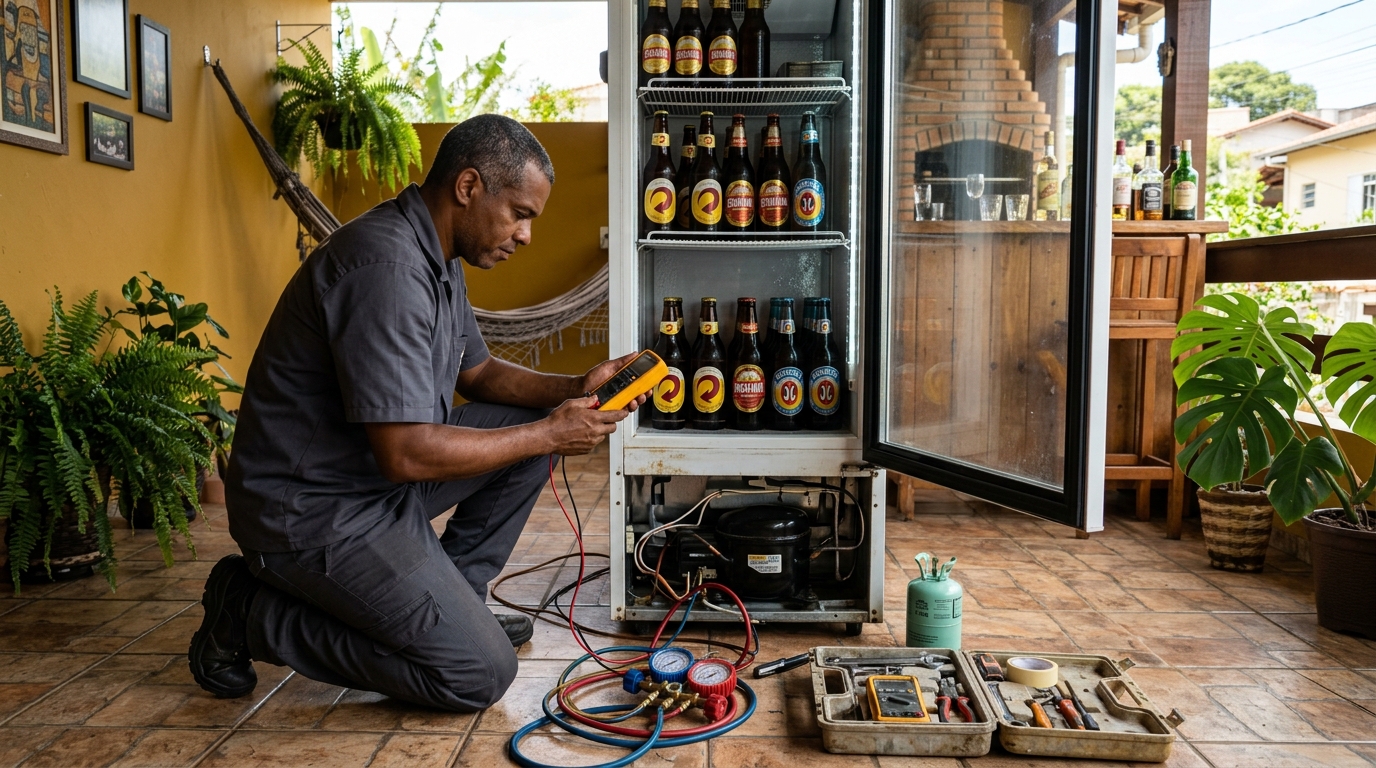 Conserto de Cervejeira em Franca-SP